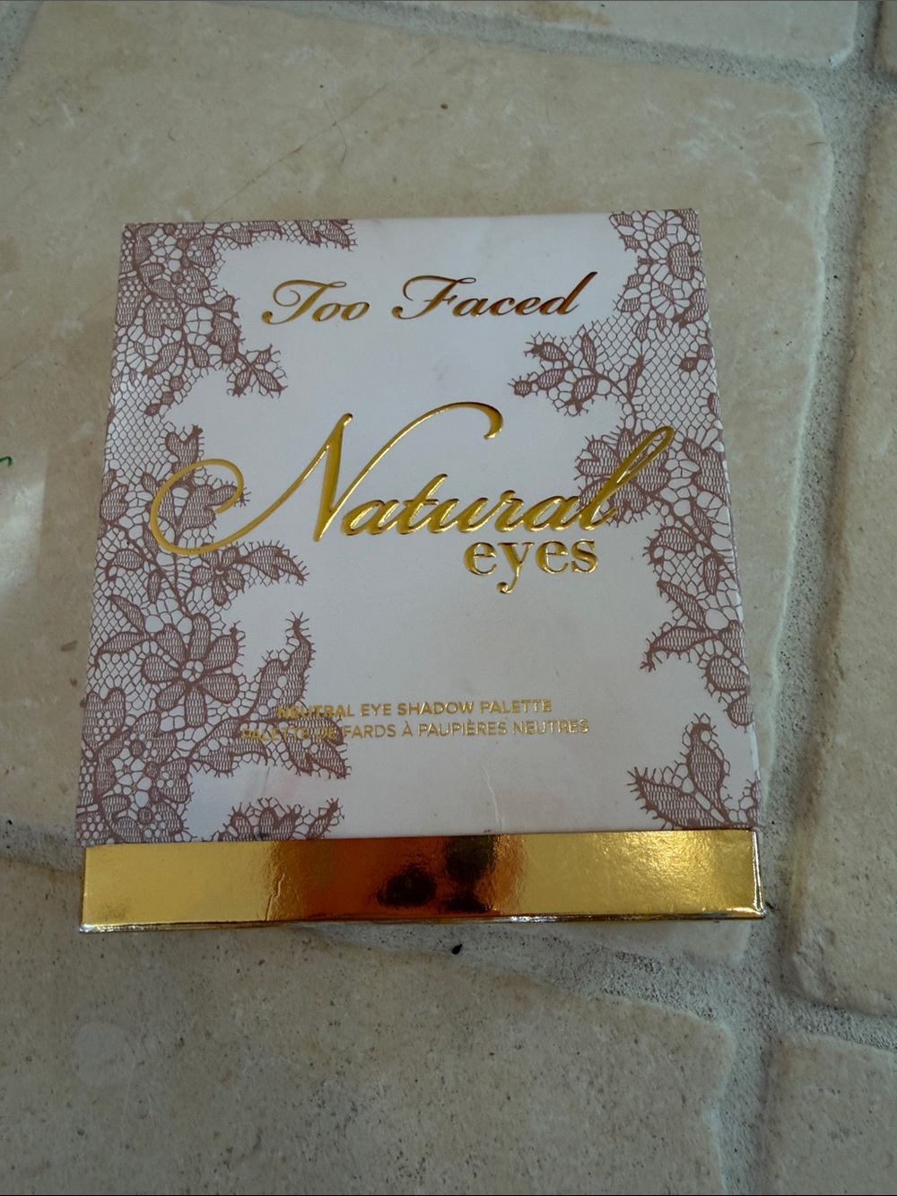 Too Faced Natural Eyes New in Box- Mint Condition!! Neutral Eye Shadow Pallette